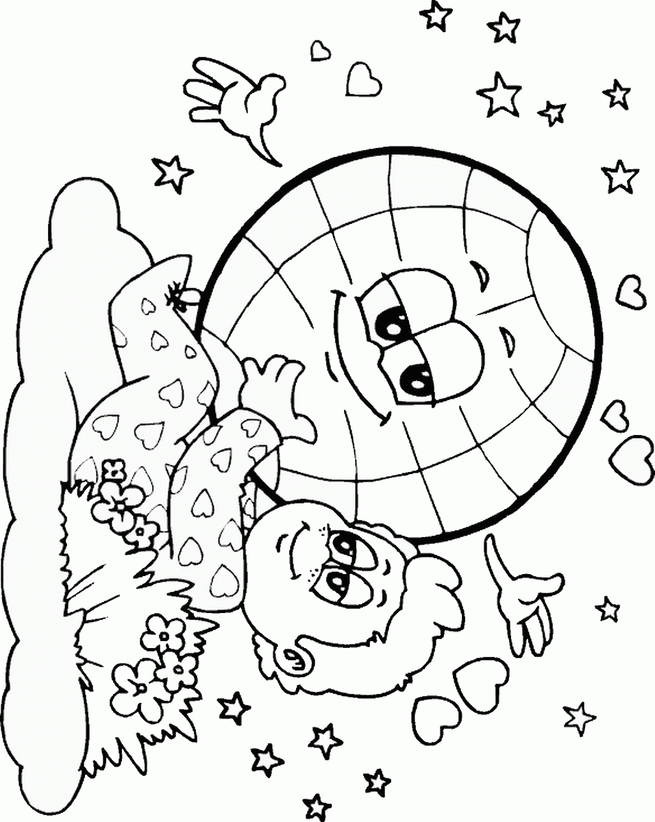 printable earth day coloring pages for kids Coloring4free