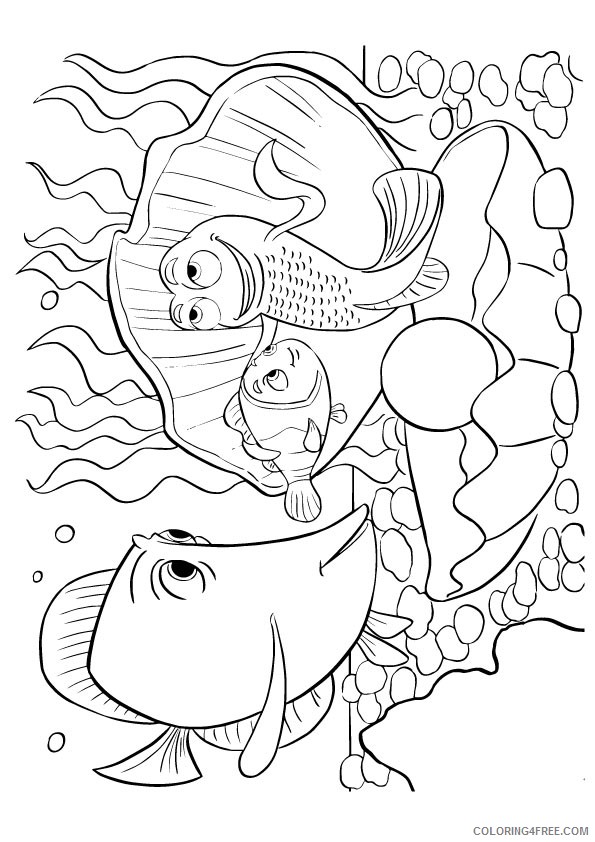 printable finding nemo coloring pages Coloring4free