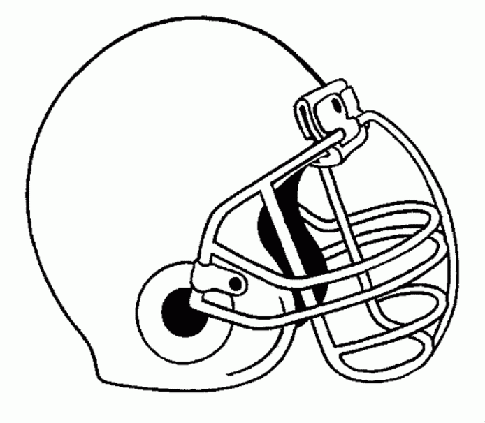 printable football coloring pages for kids Coloring4free