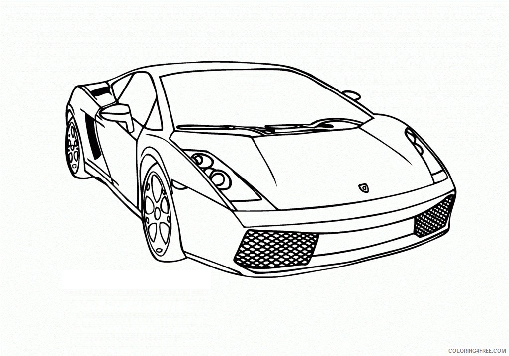 printable free race car coloring pages for boys Coloring4free