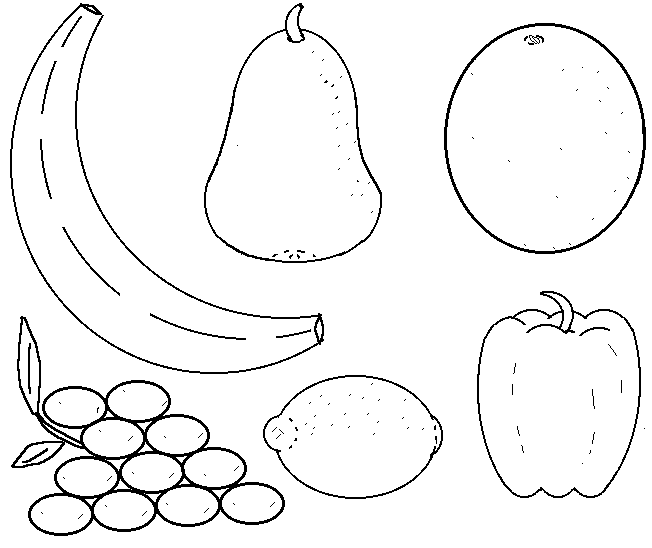 printable fruit coloring pages Coloring4free