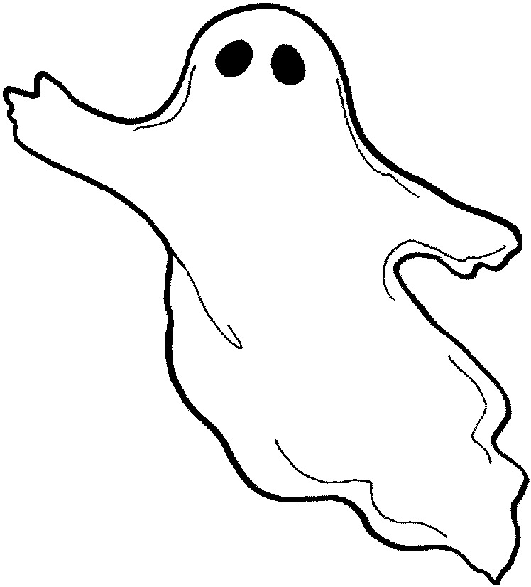 printable ghost coloring pages Coloring4free
