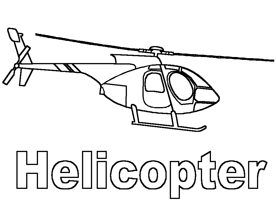 printable helicopter coloring pages Coloring4free