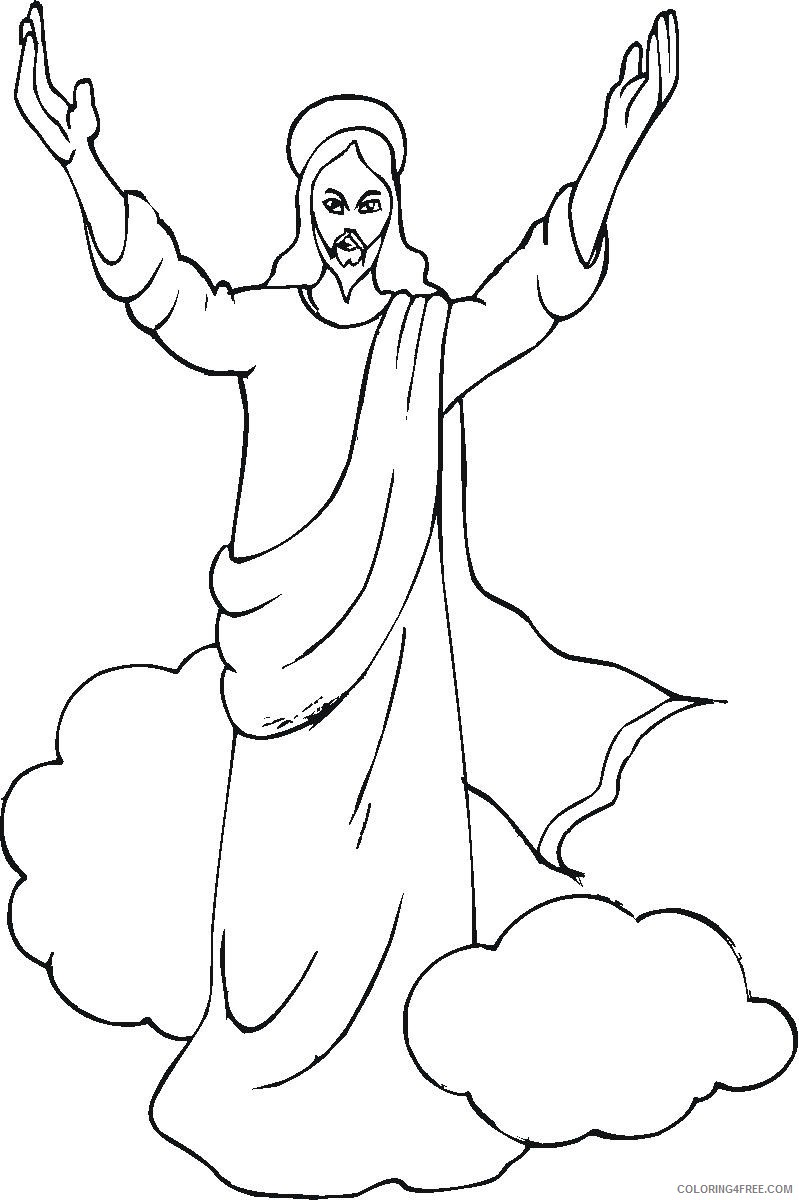 printable jesus coloring pages Coloring4free