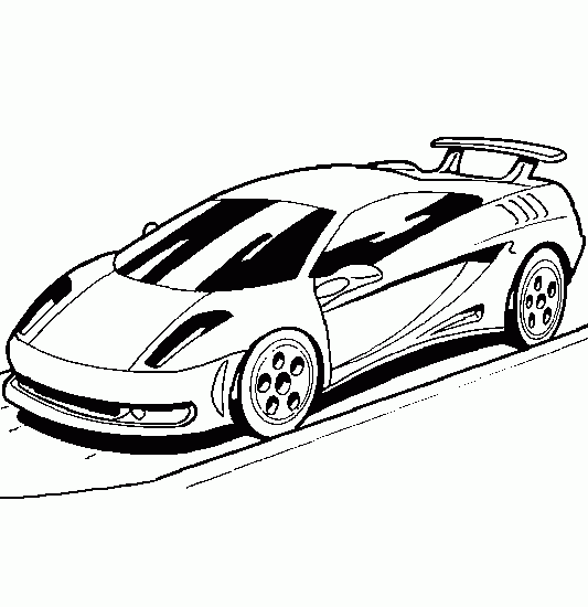 printable lamborghini coloring pages for kids Coloring4free