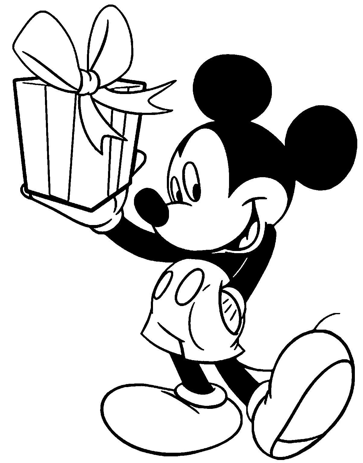 printable mickey mouse coloring pages for kids Coloring4free