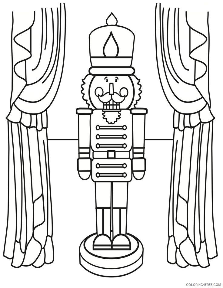 printable nutcracker coloring pages Coloring4free