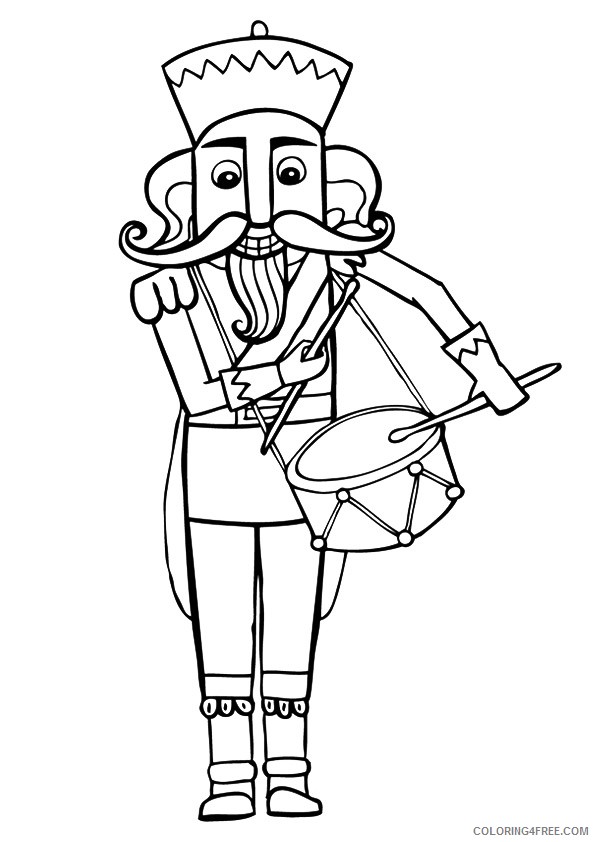 printable nutcracker coloring pages for kids Coloring4free