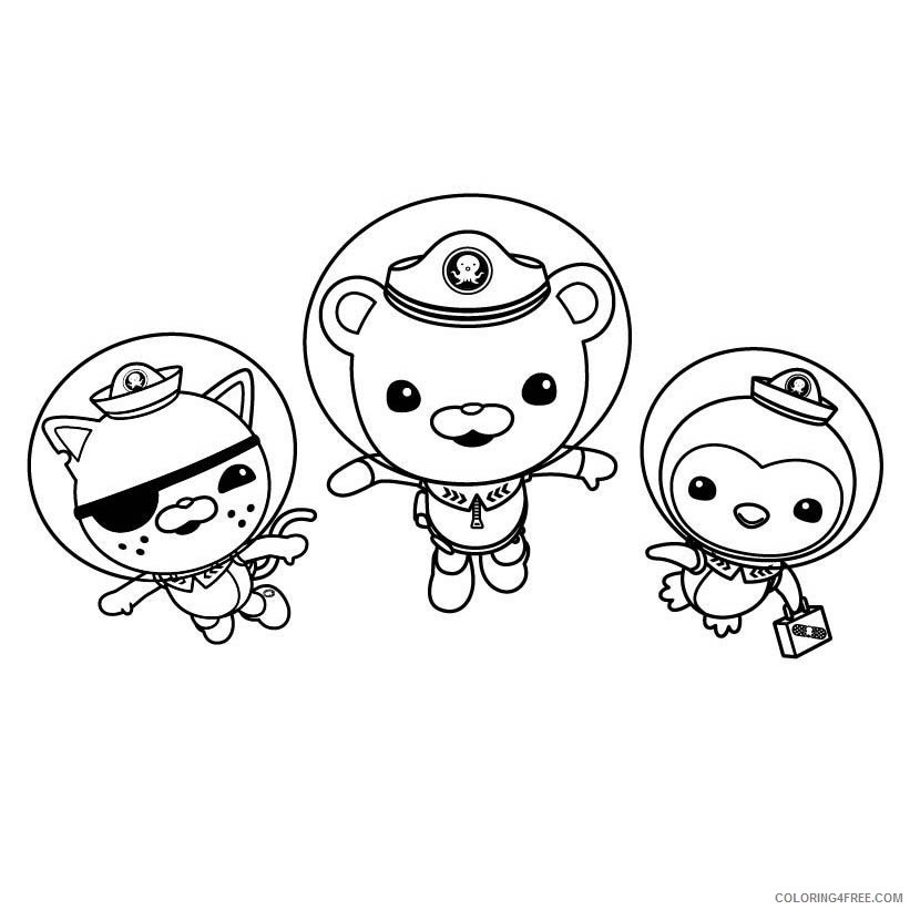 printable octonauts coloring pages for kids Coloring4free