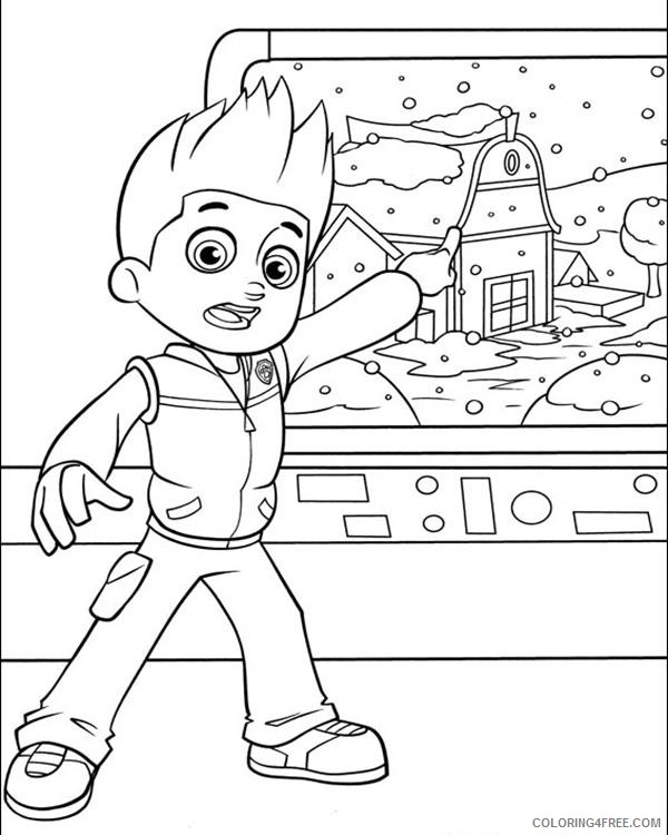 printable paw patrol coloring pages Coloring4free