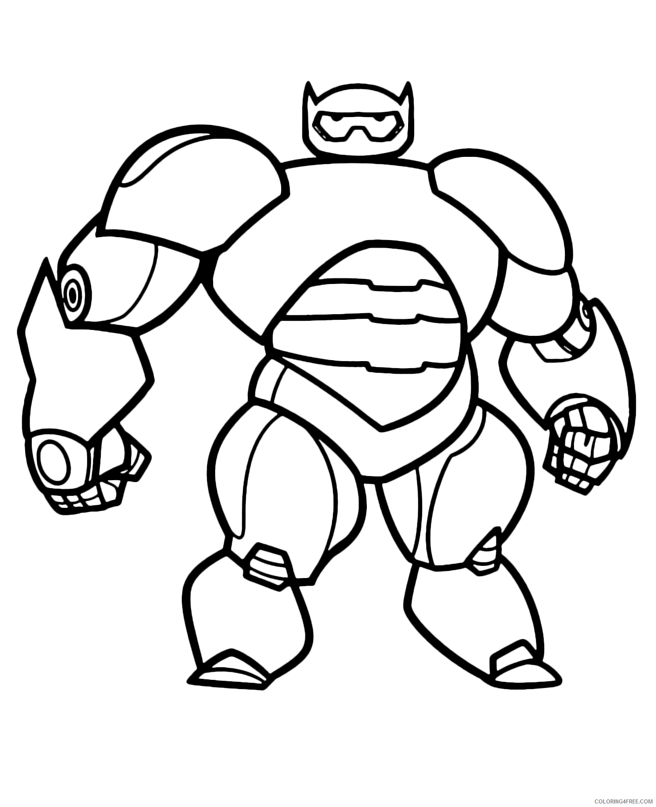 printable robot coloring pages for boys Coloring4free