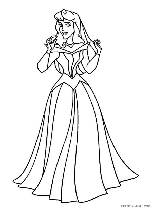 printable sleeping beauty coloring pages for kids Coloring4free