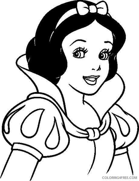 printable snow white coloring pages for kids Coloring4free