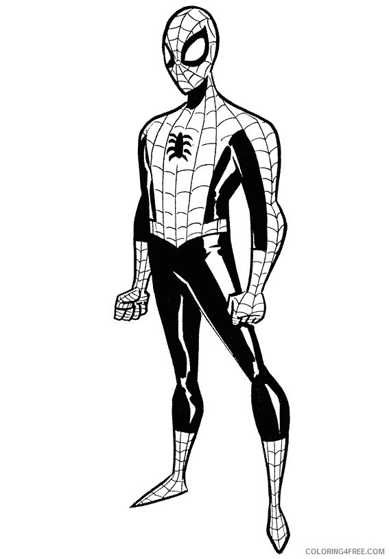 printable spiderman coloring pages Coloring4free
