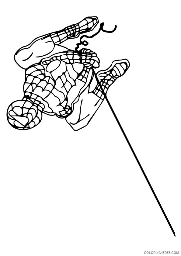 printable spiderman coloring pages for kids Coloring4free