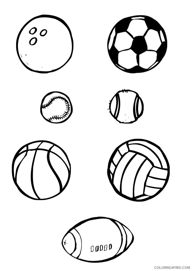 printable sports coloring pages Coloring4free