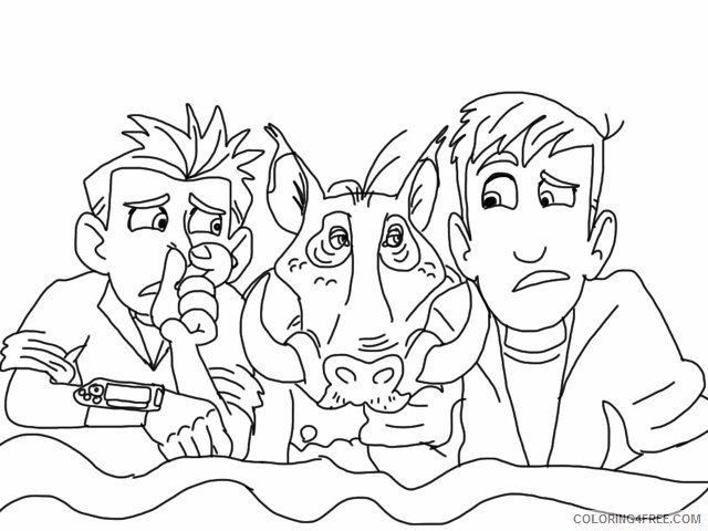 printable wild kratts coloring pages Coloring4free