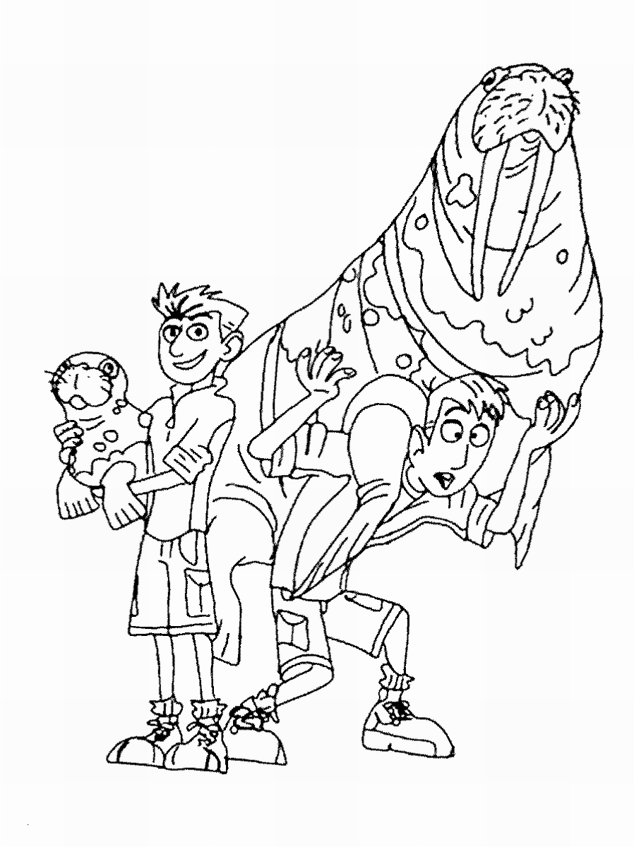 printable wild kratts coloring pages for kids Coloring4free