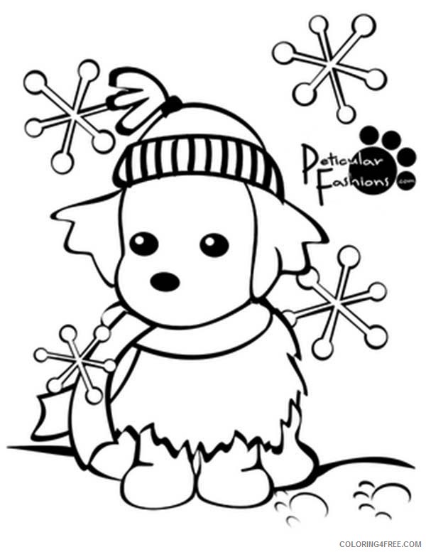 printable winter coloring pages Coloring4free