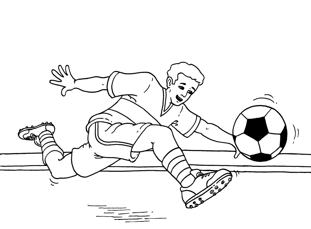 printbale soccer coloring pages Coloring4free