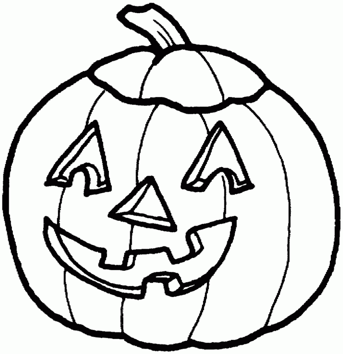 pumpkin coloring pages of halloween Coloring4free
