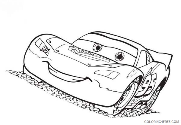 race car coloring pages lightning mcqueen Coloring4free