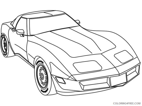 race car coloring pages muscle cars Coloring4free