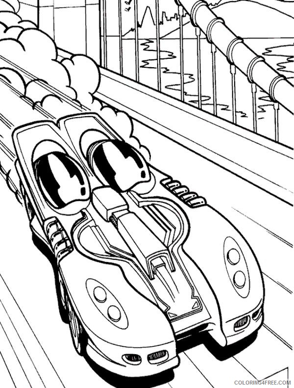 race car coloring pages printable Coloring4free