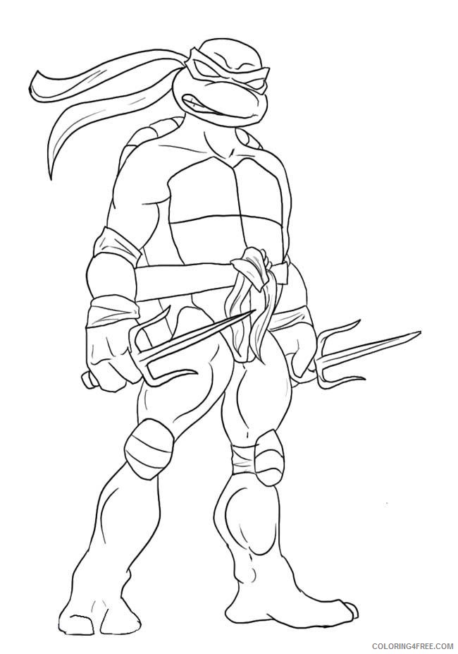 raphael ninja turtle coloring pages Coloring4free