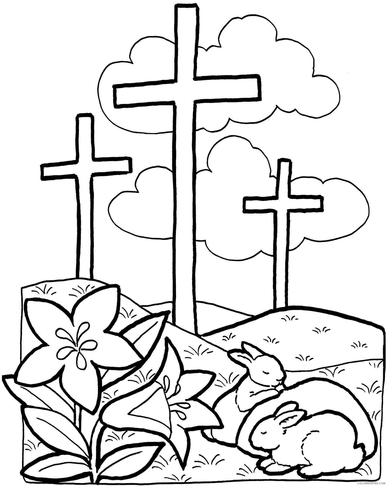 religious coloring pages for kids Coloring4free