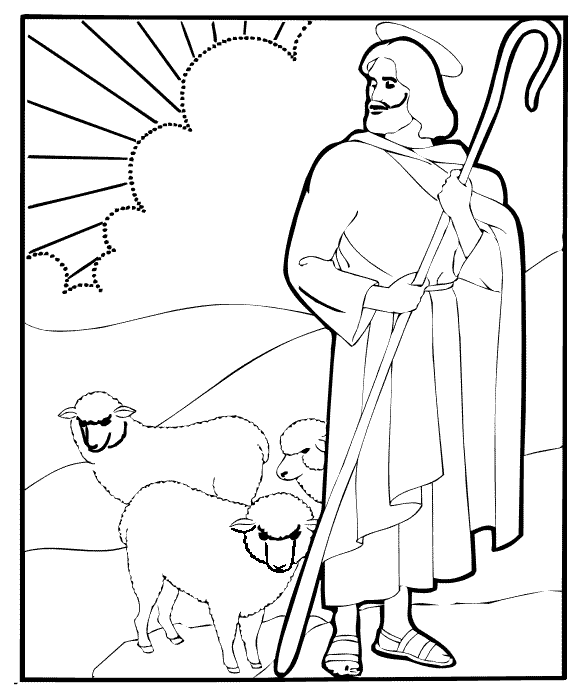 religious coloring pages printable Coloring4free