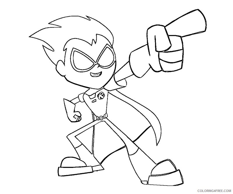 robin coloring pages for kids Coloring4free