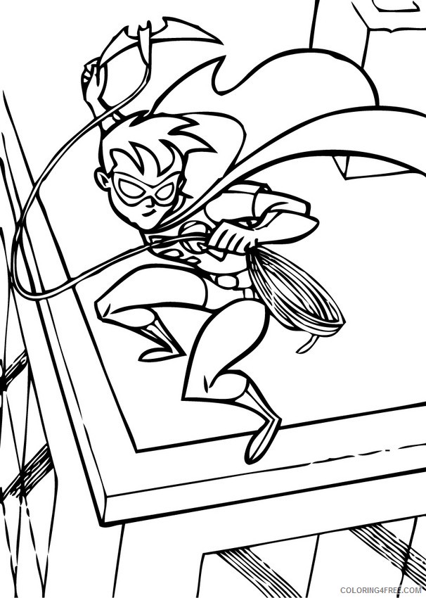 robin coloring pages printable Coloring4free