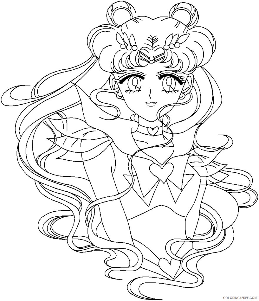 sailor moon crystal coloring pages Coloring4free