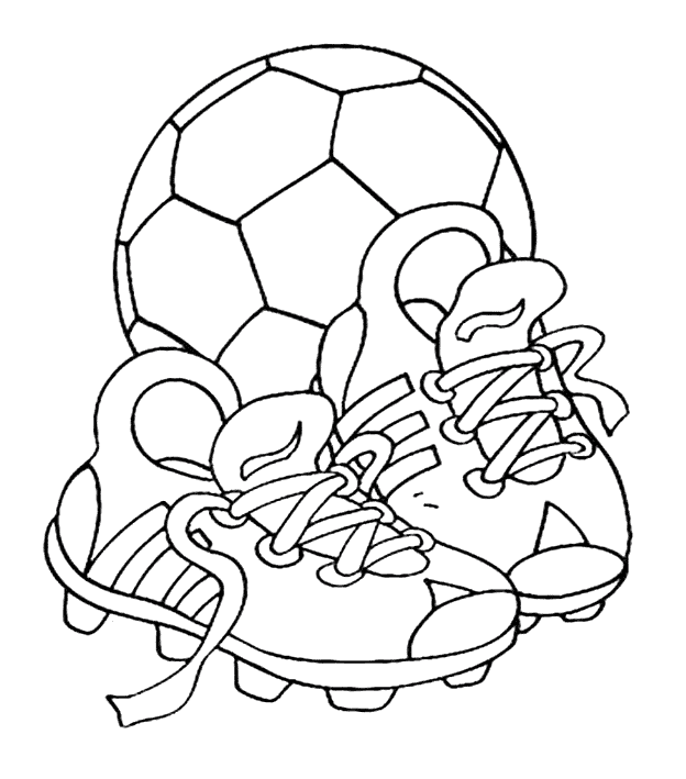 soccer coloring pages printable Coloring4free