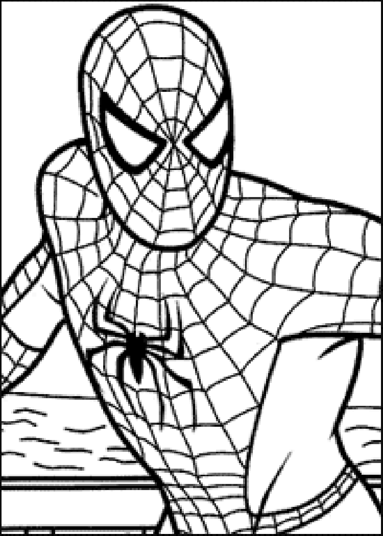 spiderman coloring pages for kids Coloring4free