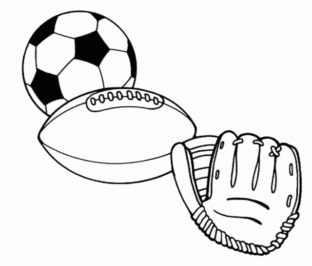 sports coloring pages to print Coloring4free