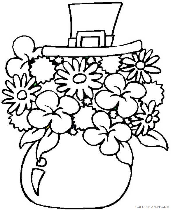 st patricks day coloring pages free printable Coloring4free