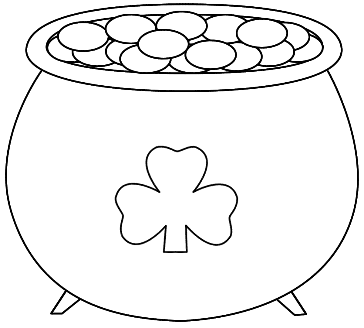 st patricks day coloring pages free to print Coloring4free
