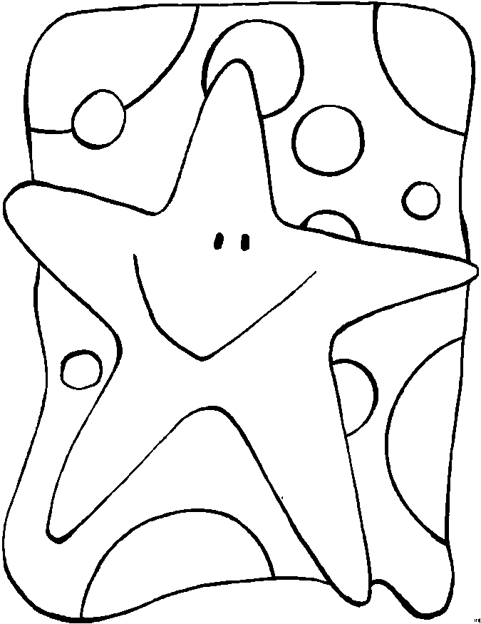 star coloring pages printable free Coloring4free
