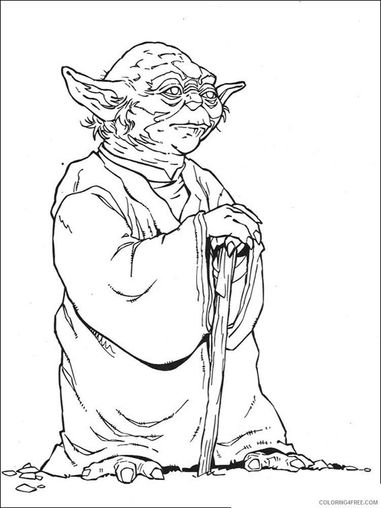 star wars coloring pages free to print Coloring4free