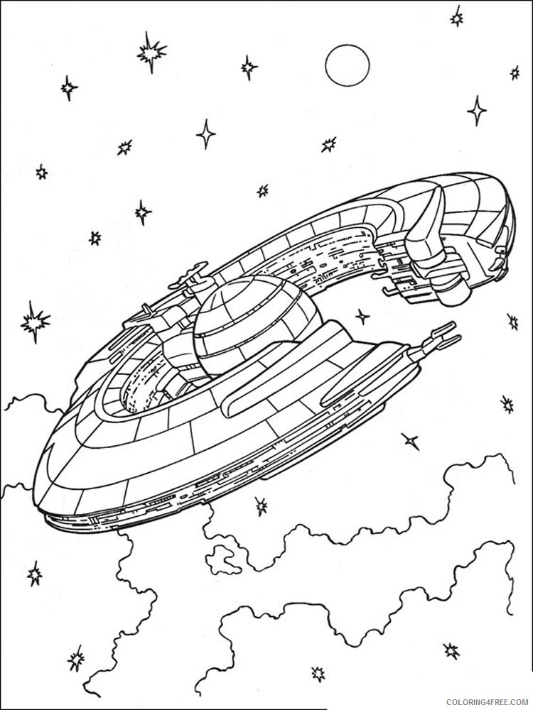 star wars space ship coloring pages for kids Coloring4free