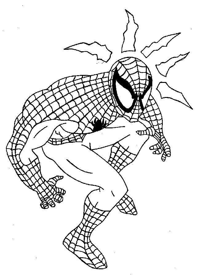 superhero coloring pages marvel Coloring4free