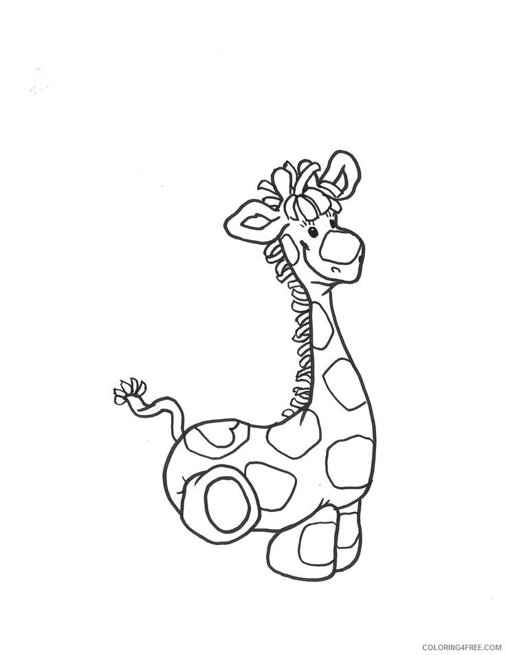 suzys zoo coloring pages patches giraffe Coloring4free