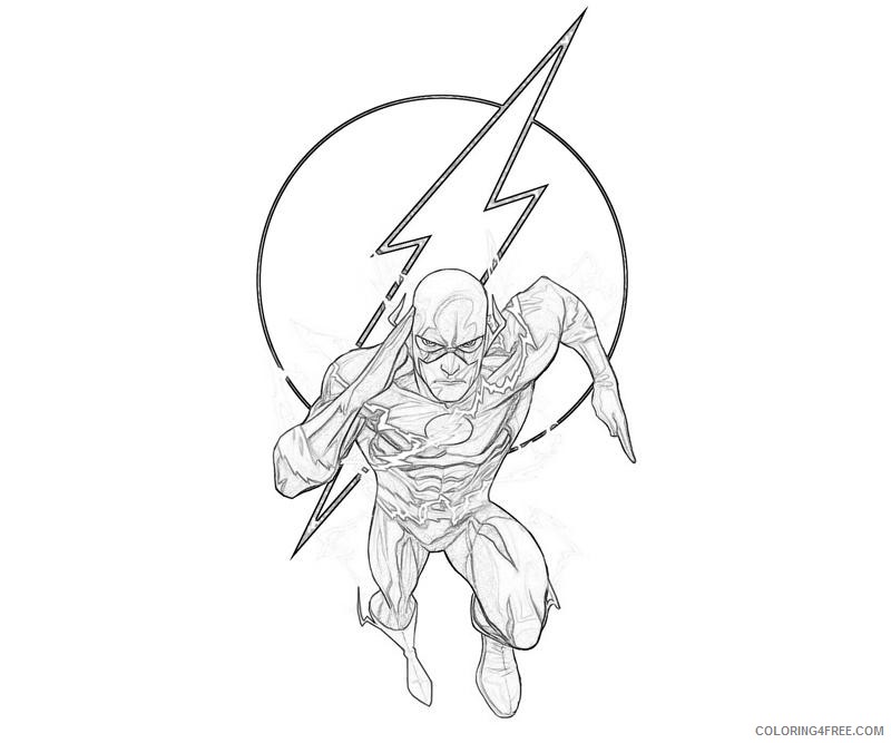 the flash coloring pages to print Coloring4free