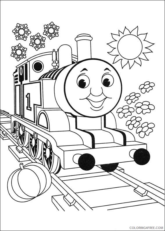 thomas and friends coloring pages all season Coloring4free