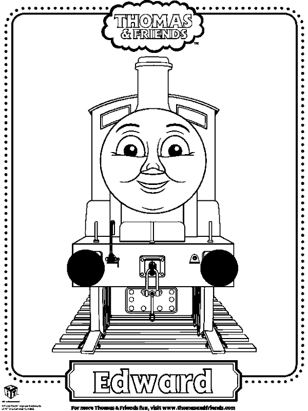 thomas and friends coloring pages edward Coloring4free