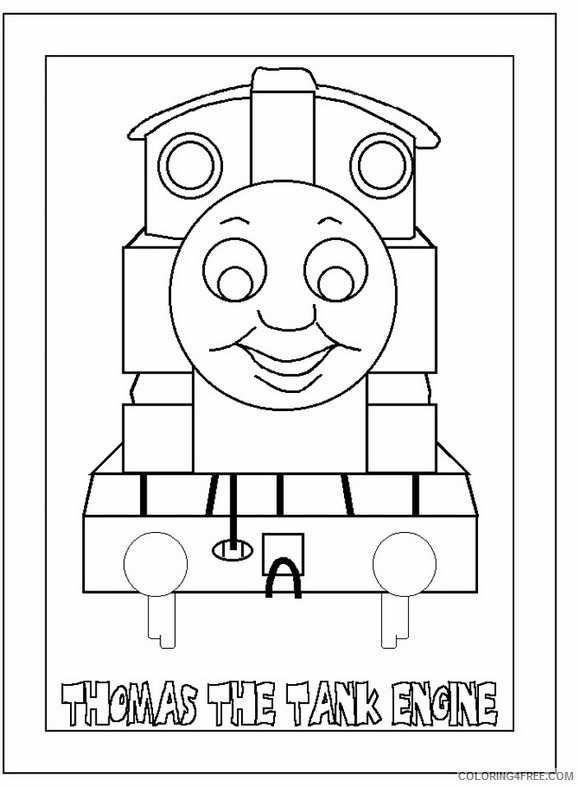 thomas and friends coloring pages for toddler Coloring4free