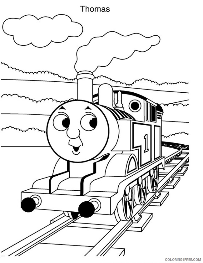 thomas and friends coloring pages printable Coloring4free