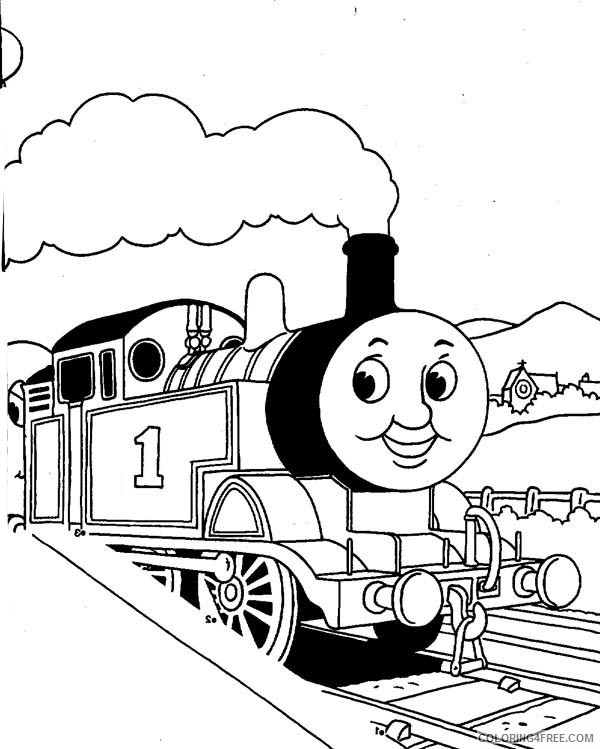thomas and friends coloring pages to print Coloring4free